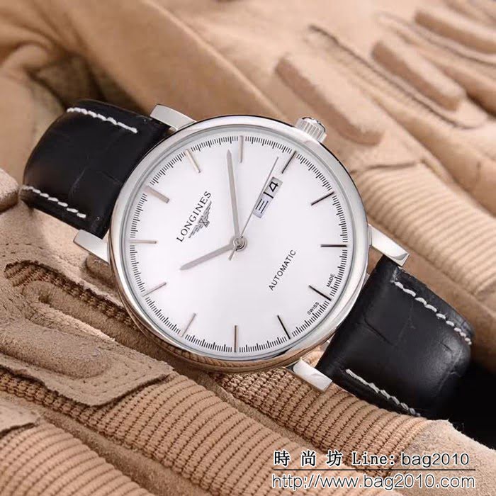 LONGINES浪琴 經典大三針 全自動機械 精品男士腕表 WSS0990